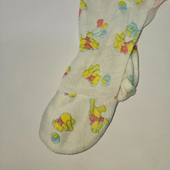 Winnie The Pooh Infant Baby Pajamas Sleepsuit SearsPooh Bear Honey Pot 14-18 lb - Picture 4 of 16